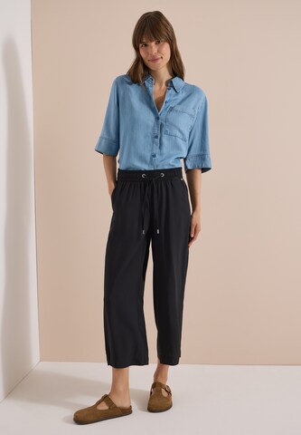 CECIL Loose fit Pants in Black
