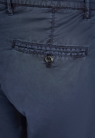 HECHTER PARIS Regular Chino in Blauw