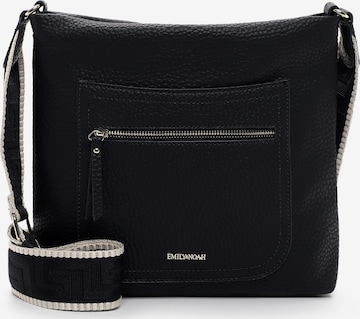 Sac bandoulière 'Heidi' Emily & Noah en bleu : devant