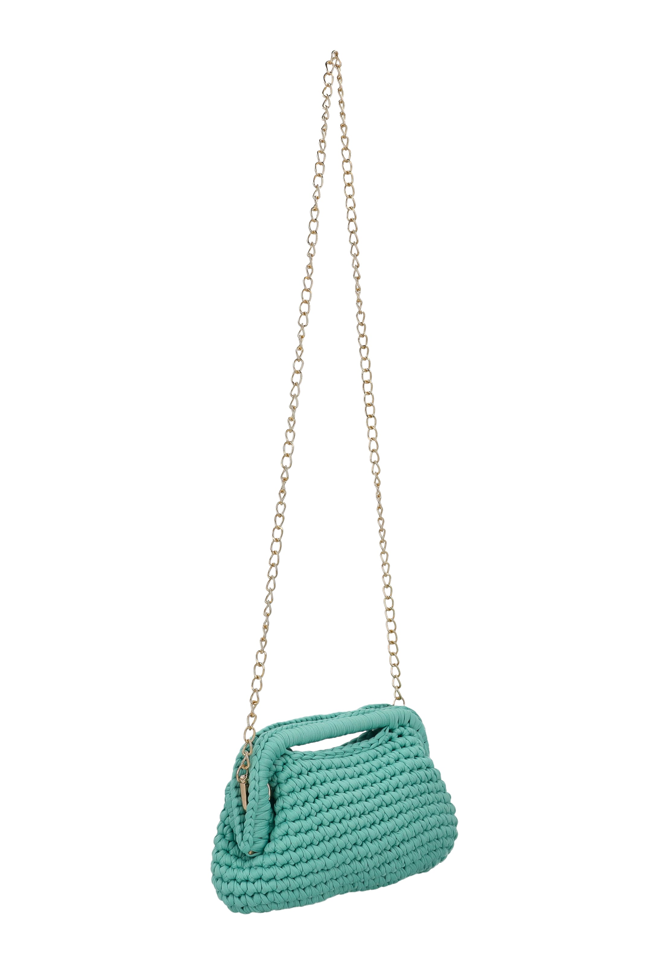 IZIA - Bolso de noche en verde