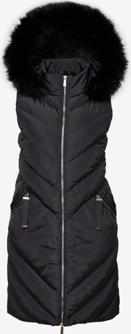 Threadbare Bodywarmer 'Pire' in Zwart: voorkant