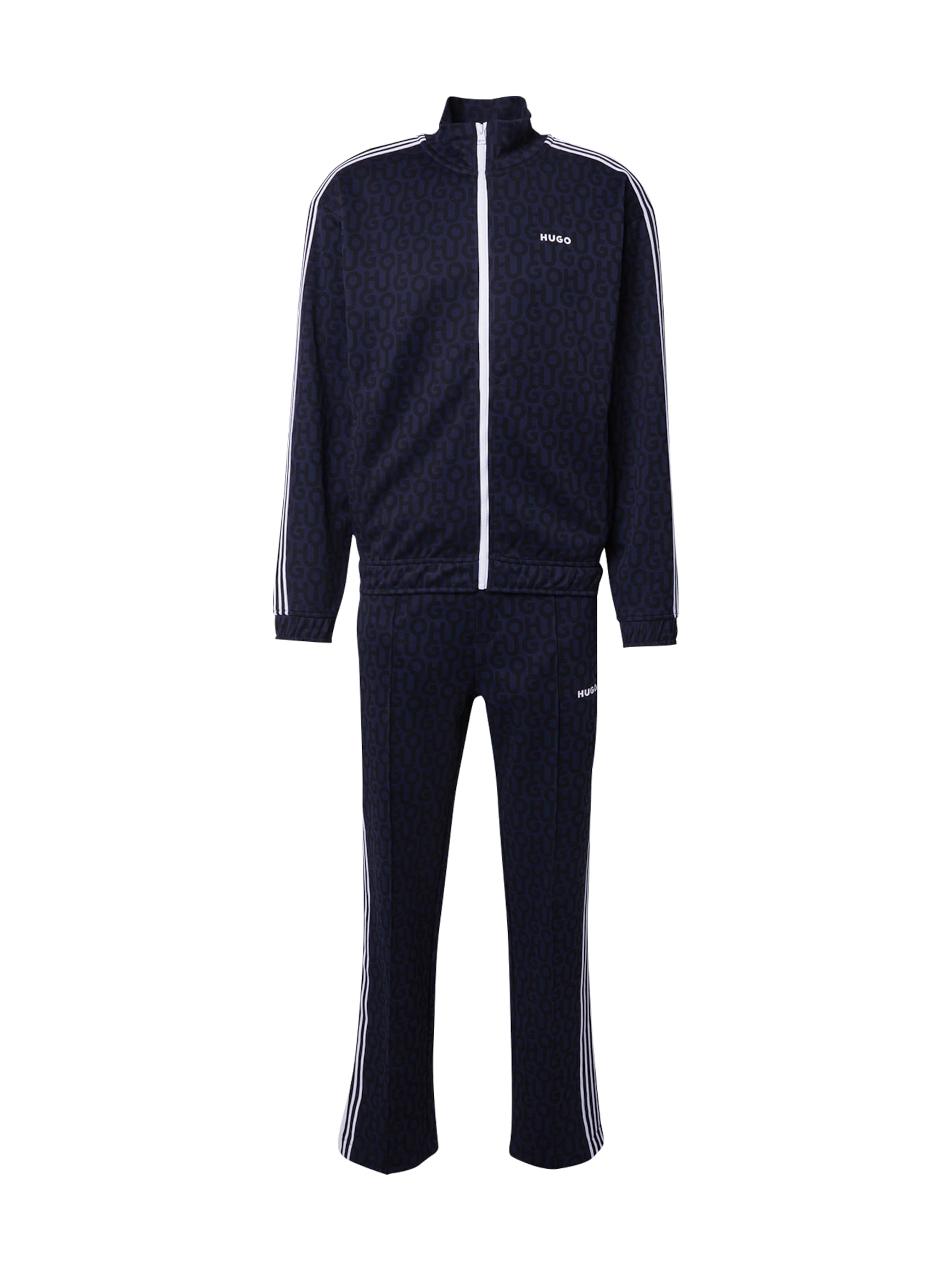 HUGO - Fato de jogging 'Doduck/Don' em azul: frente