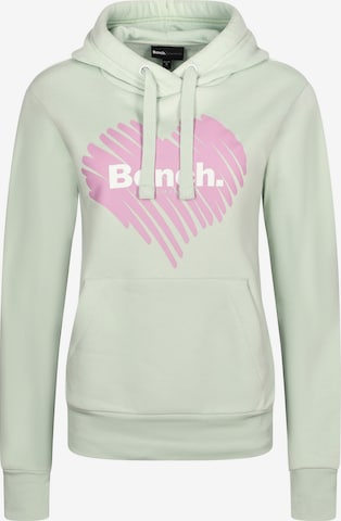 BENCH Sweatshirt in Grün: Vorderseite