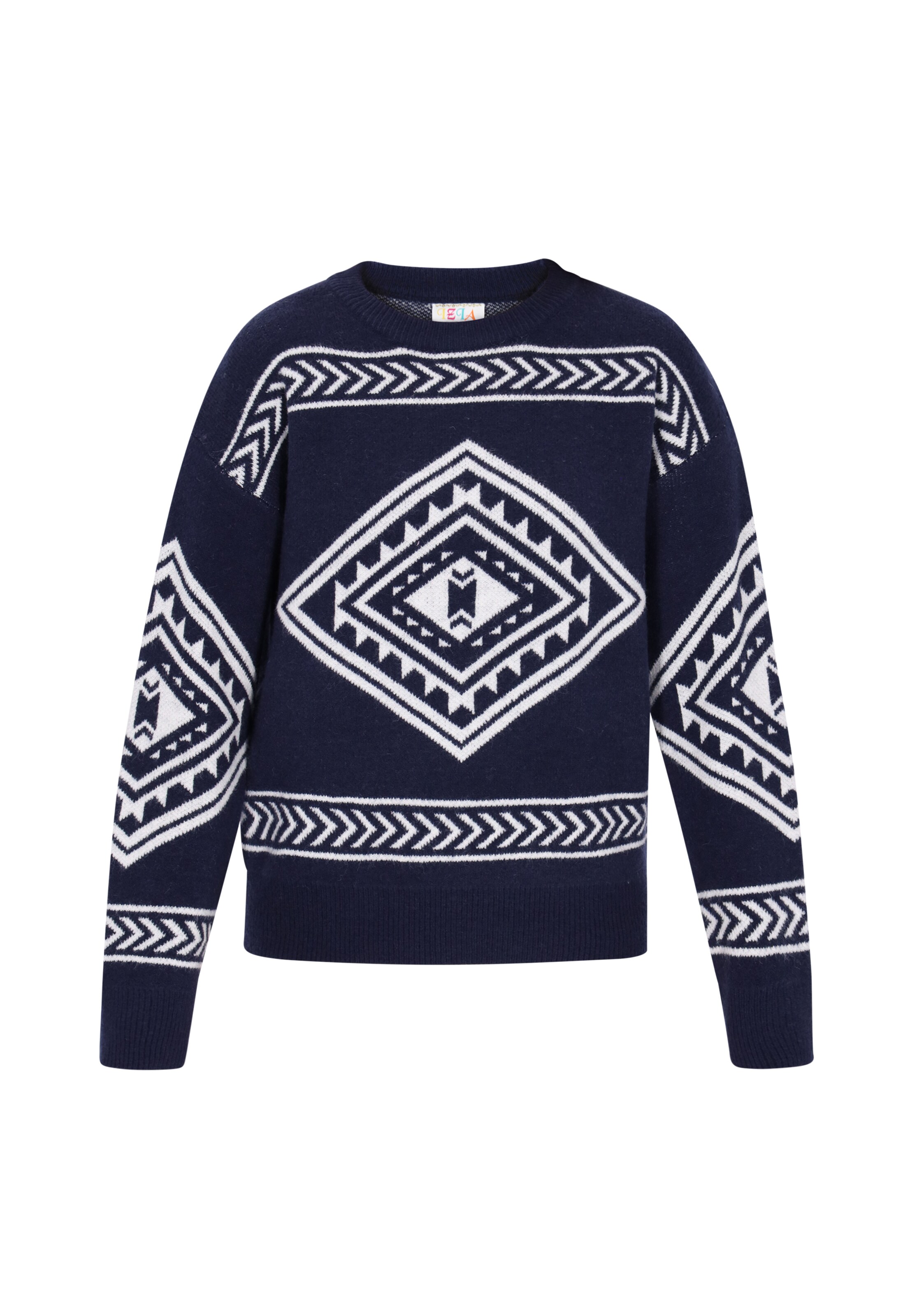 IZIA Pullover i blå: forside