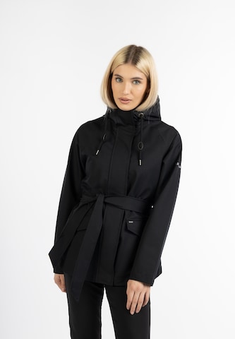 DreiMaster Klassik Weatherproof jacket in Black: front