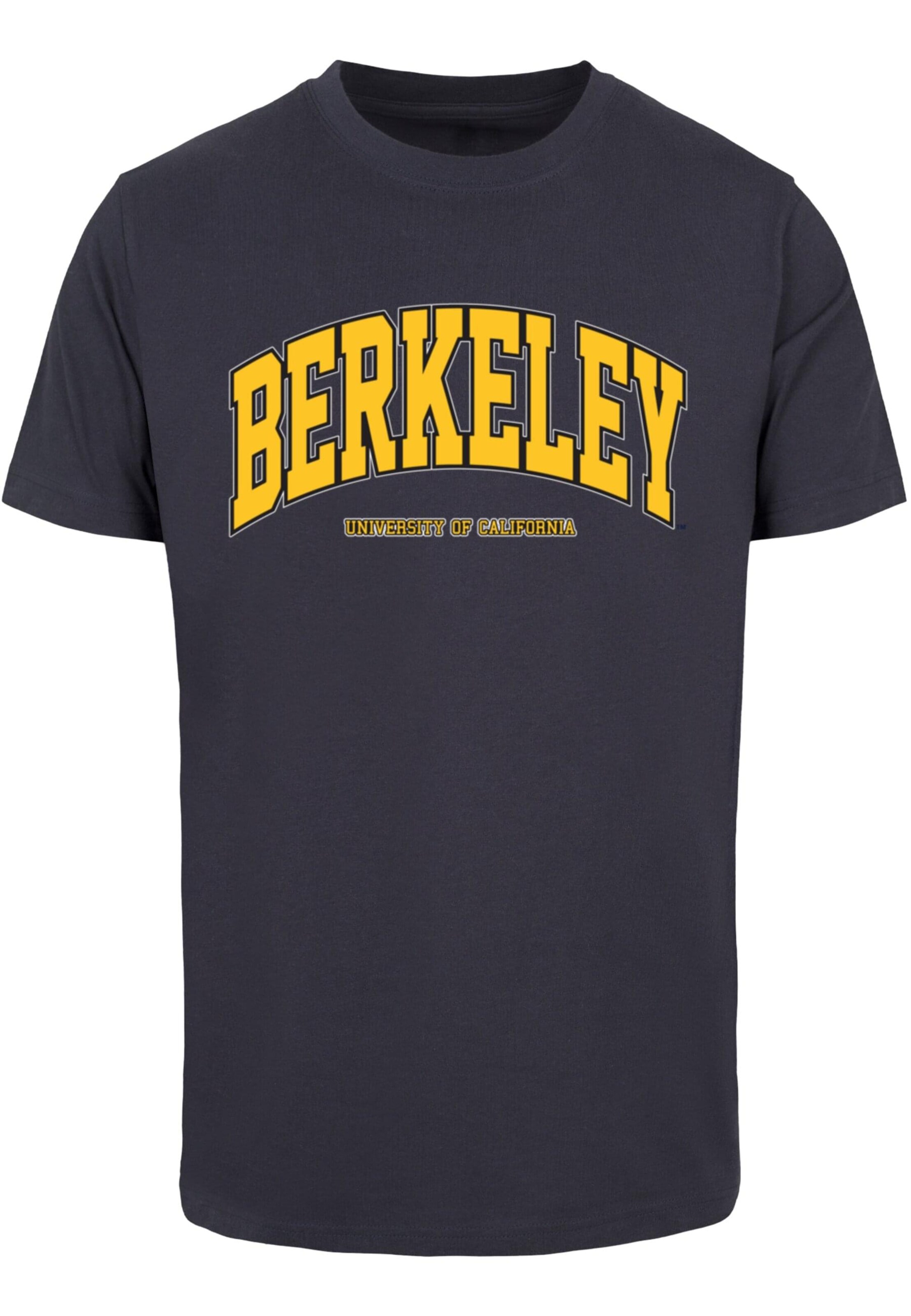 Merchcode Shirt 'Berkeley University' in Blue: front