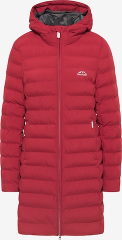ICEBOUND Winter Coat in Red: front