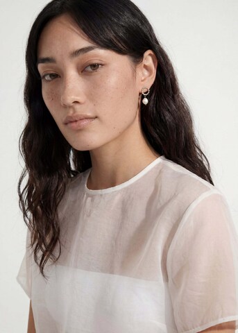 PURELEI Ohrringe 'Aura Pearl' in Silber: Vorderseite