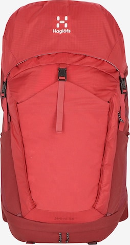 Haglöfs Sports Backpack in Red: front