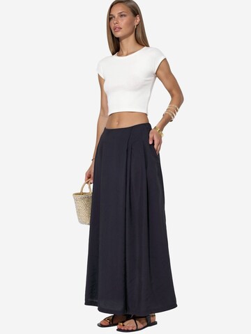 Wide leg Pantaloni di Hiccup in nero