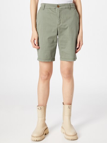 Regular Pantalon GAP en vert : devant