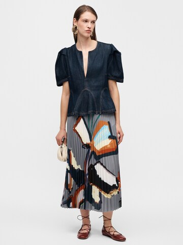 T-shirt 'BAYNOR' Munthe en bleu