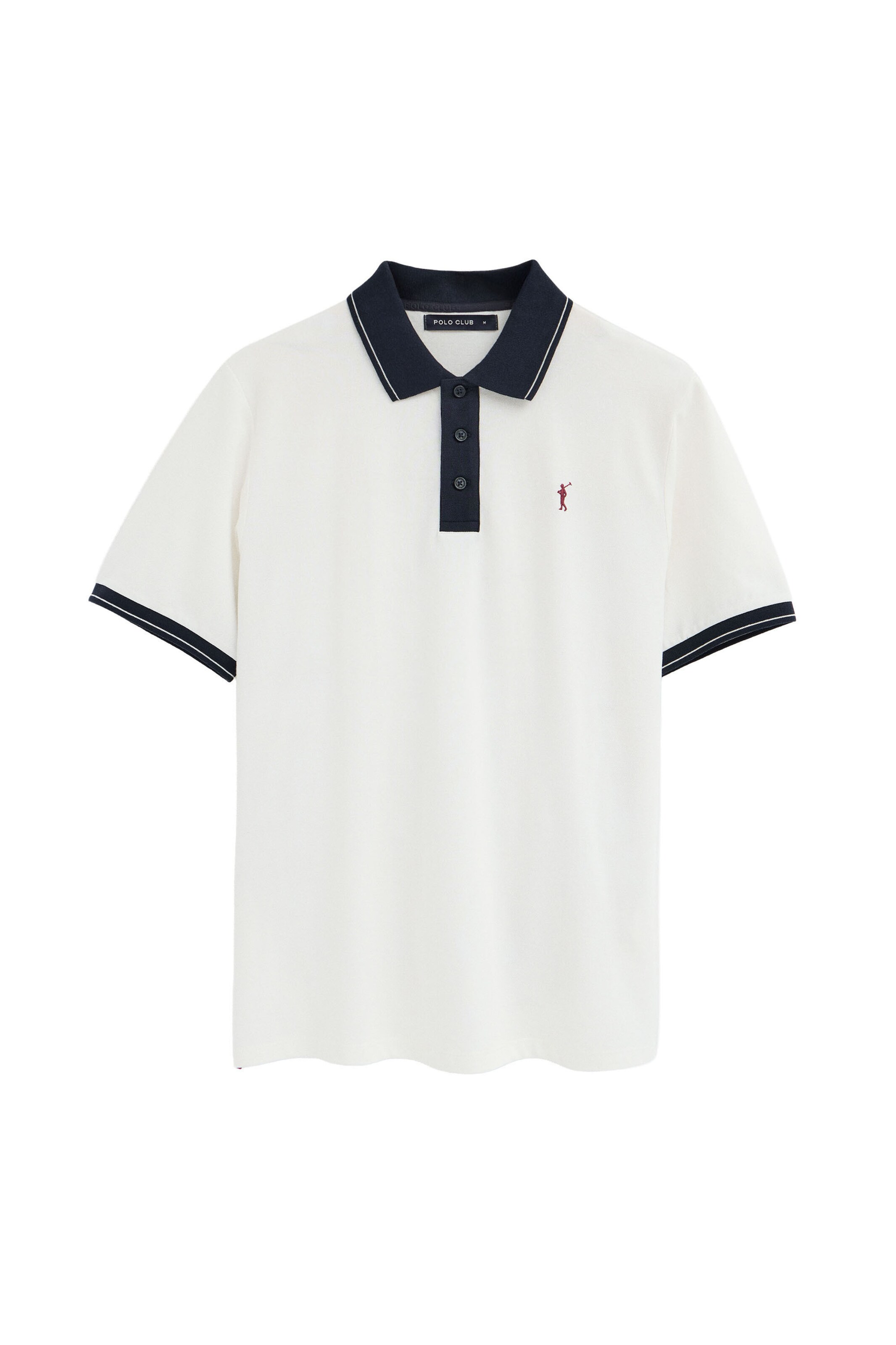Polo Club Shirt in White