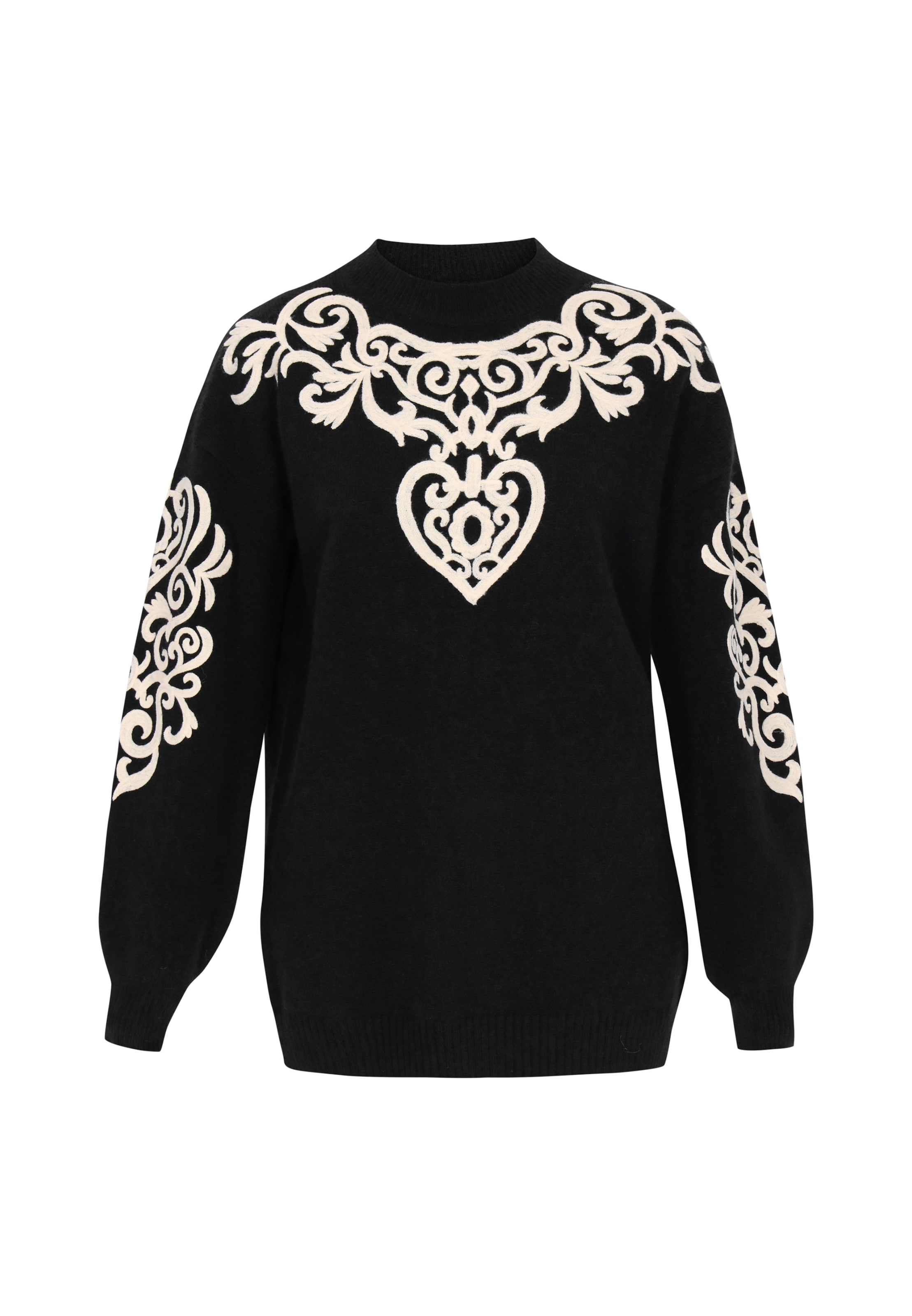 usha FESTIVAL Pulóver - fekete: elől