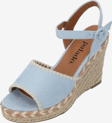 Palado Sandalen met riem 'Basinos' in Blauw: voorkant