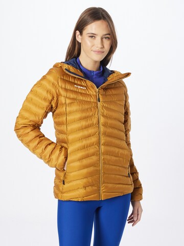 MAMMUT Outdoor Jacket 'Albula' in Yellow: front