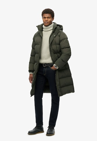 Cappotto invernale di Superdry & Co in verde: frontale