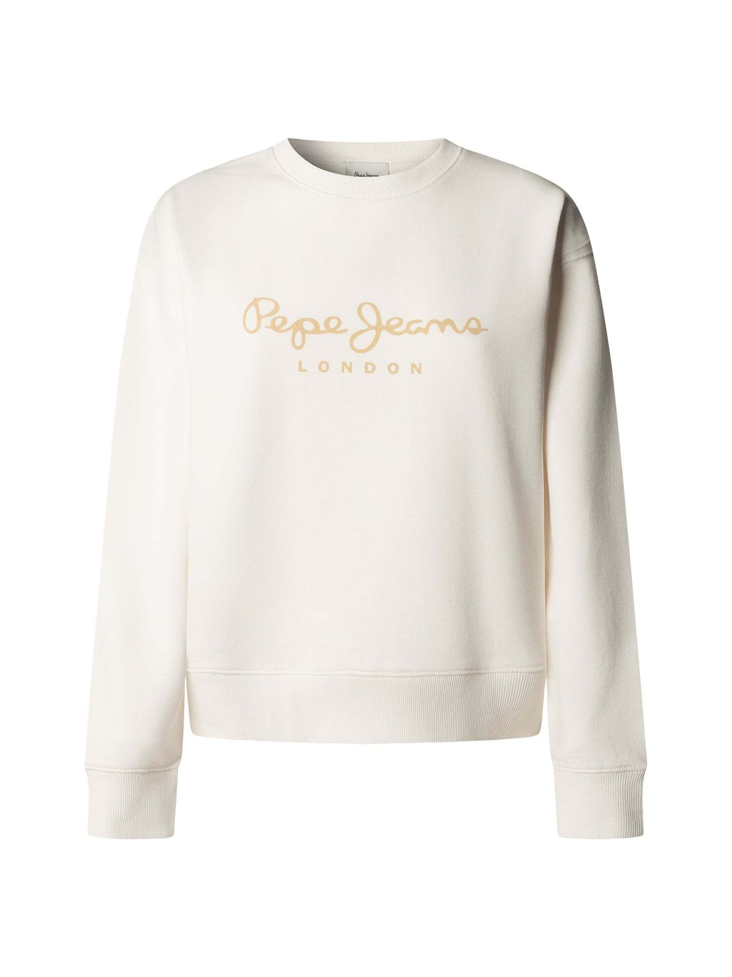 Pepe Jeans Sweatshirt 'Maty' in Wit: voorkant