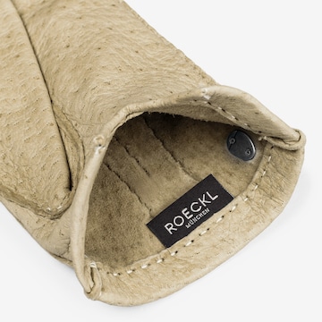 Roeckl Fingerhandschuhe 'Davos' in Beige