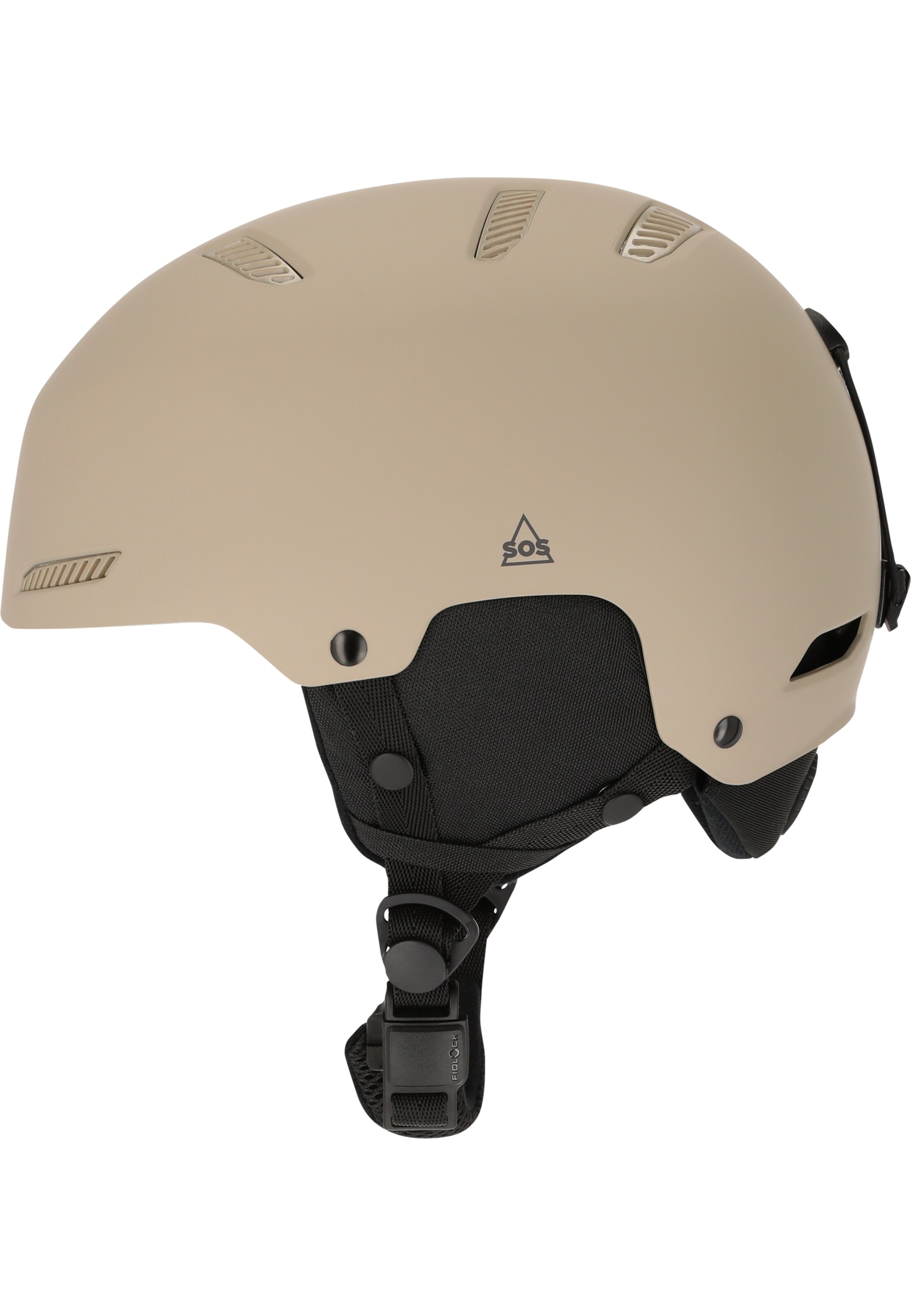 SOS Helm 'Cooper' in Beige