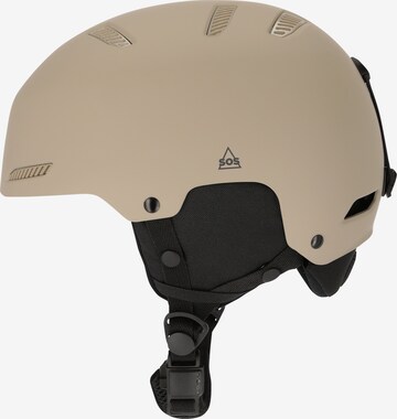 SOS Helmet 'Cooper' in Beige