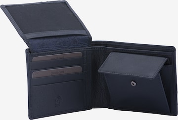 Laura Biagiotti Portemonnaie in Blau: Vorderseite