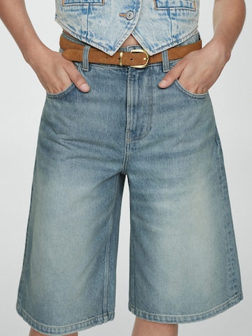 MANGO Loosefit Jeans 'Mia' i blå: forside