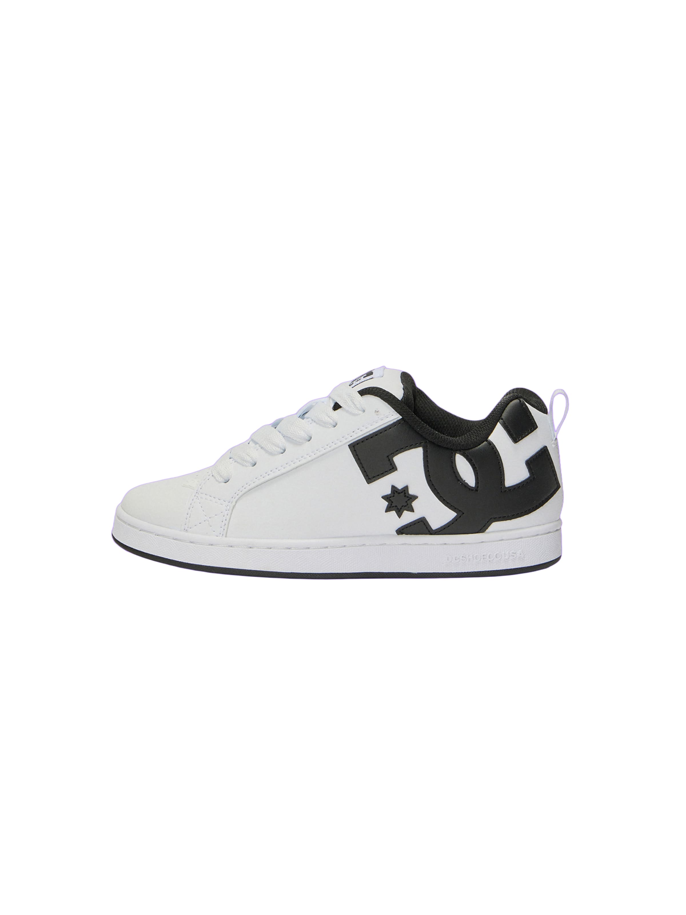 DC Shoes Низкие кроссовки 'COURT GRAFFIK' в Белый: спереди