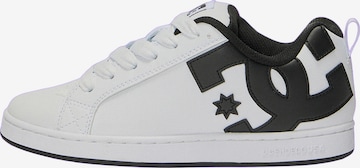 DC Shoes Низкие кроссовки 'COURT GRAFFIK' в Белый: спереди