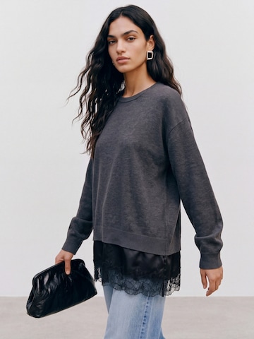 Pullover 'VMLACEY' di VERO MODA in grigio: frontale