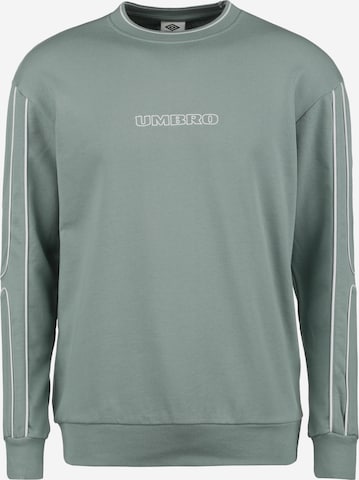 UMBRO Sweatshirt 'Keyline' in Grün: predná strana