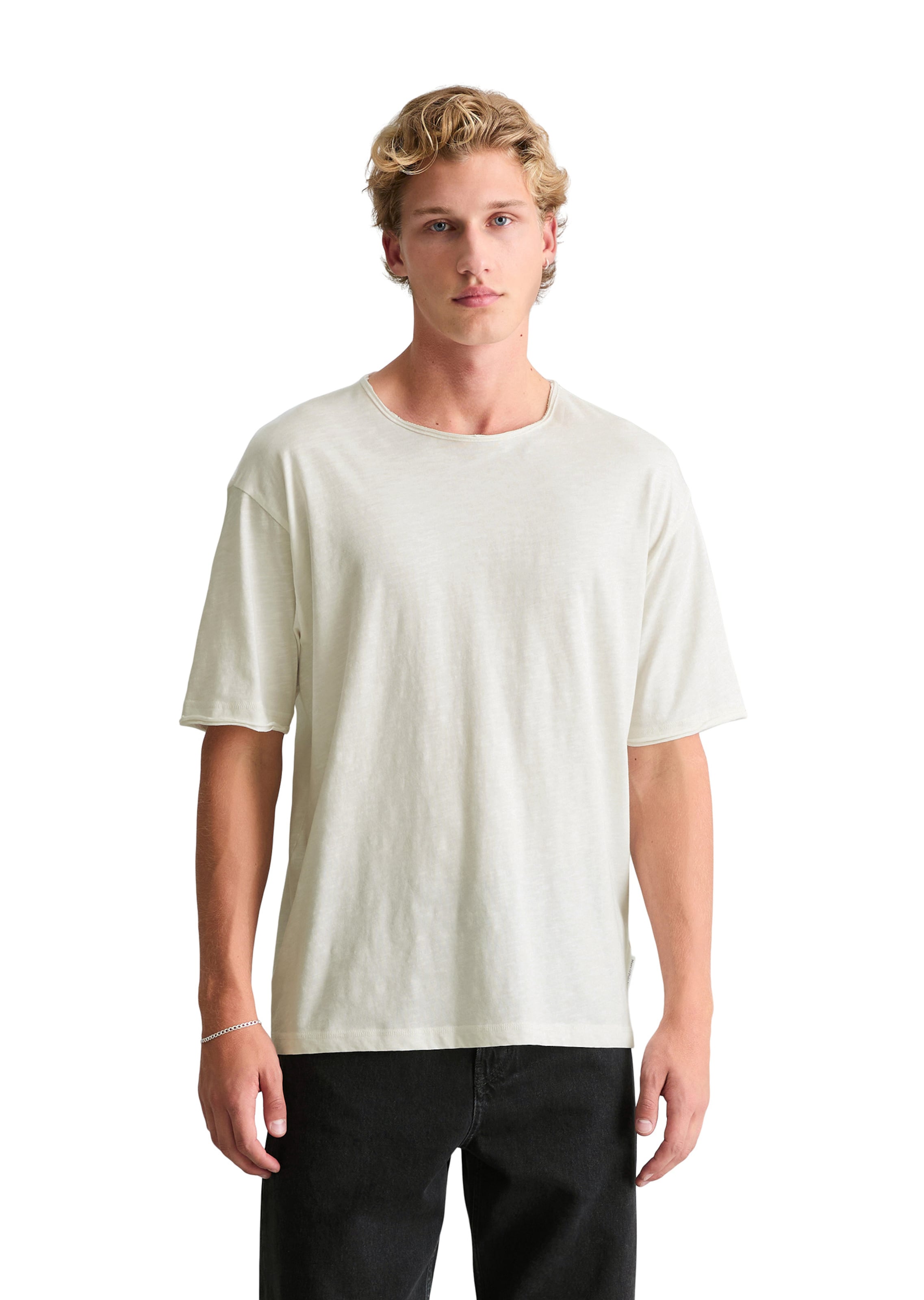 Marc O'Polo DENIM Shirt in Wit: voorkant