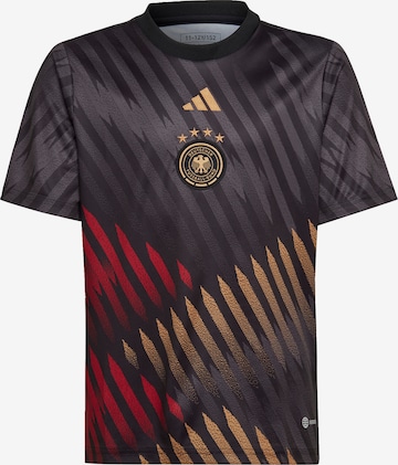 ADIDAS PERFORMANCE Funkční tričko 'Germany 22 Pre-Match' – černá: přední strana