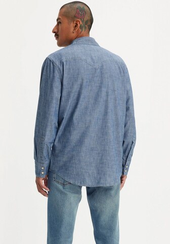 LEVI'S ® Regular Fit Hemd 'BARSTOW WESTERN' in Blau