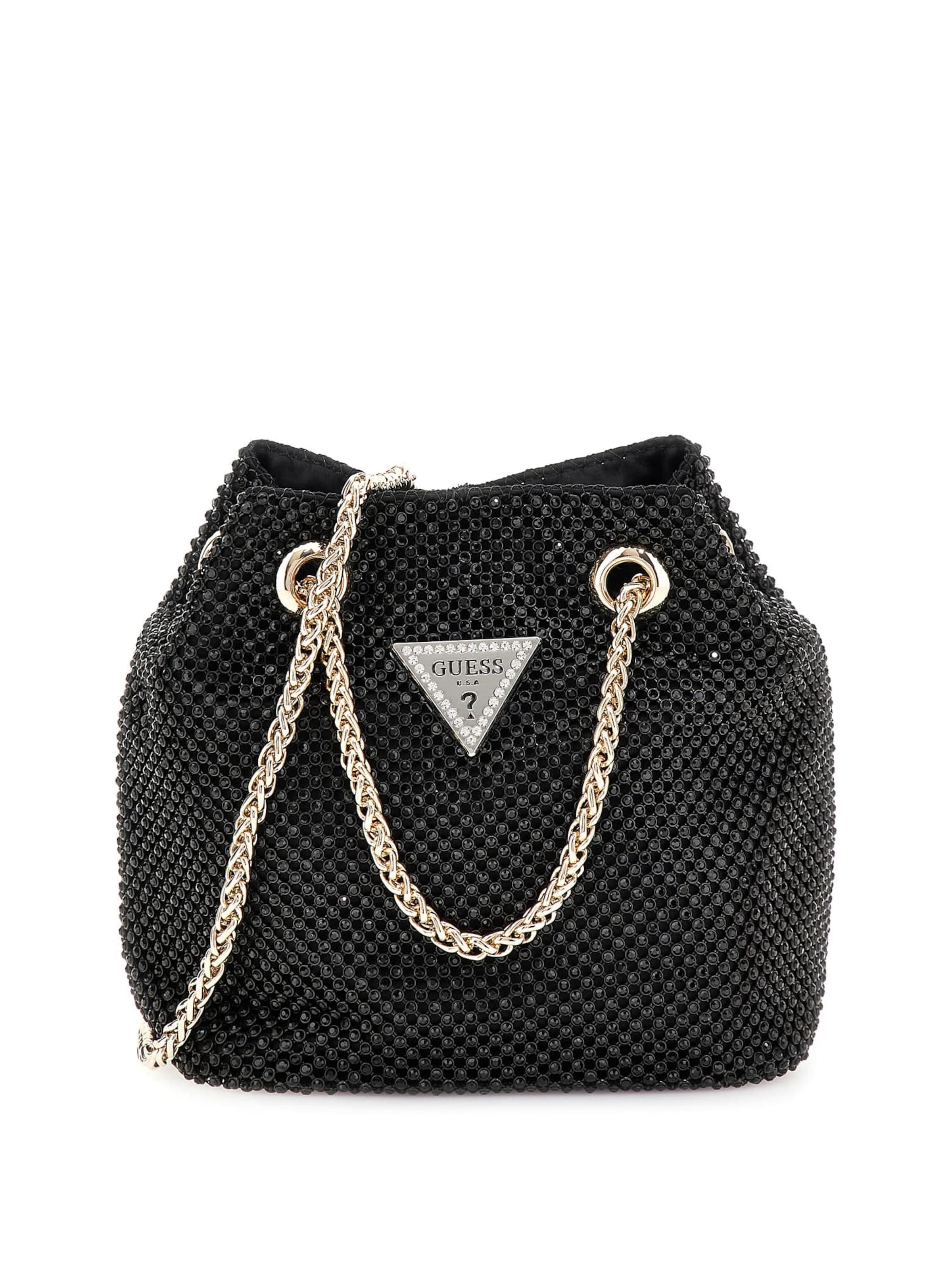 GUESS Beuteltasche 'Sofia' in Schwarz: Vorderseite