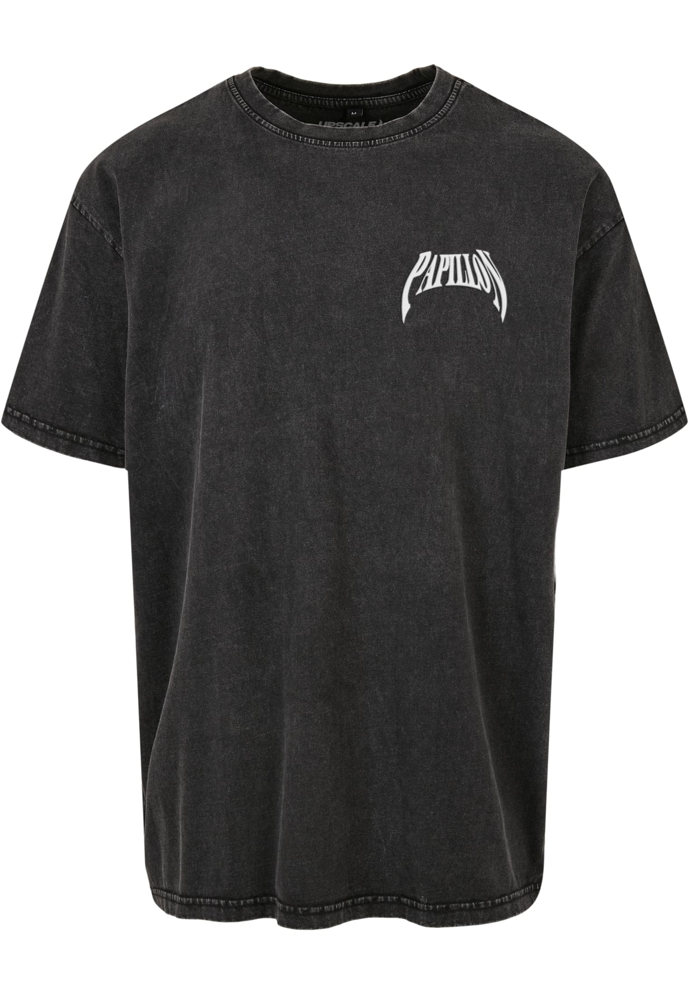 juoda MT Upscale Marškinėliai 'Origami': priekis