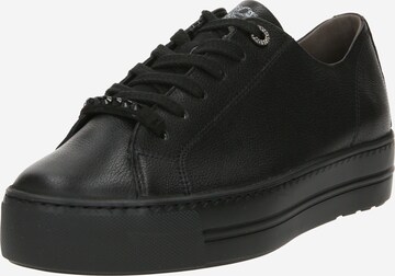 Sneaker bassa di Paul Green in nero: frontale