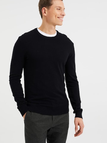 WE Fashion Sweater in Black