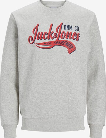 JACK & JONES Tréning póló - szürke: elől