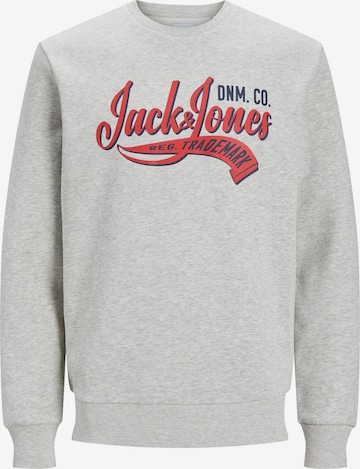 JACK & JONES Sweatshirt i grå: framsida