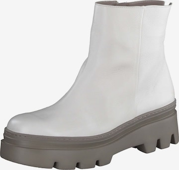 Bottines Paul Green en blanc : devant