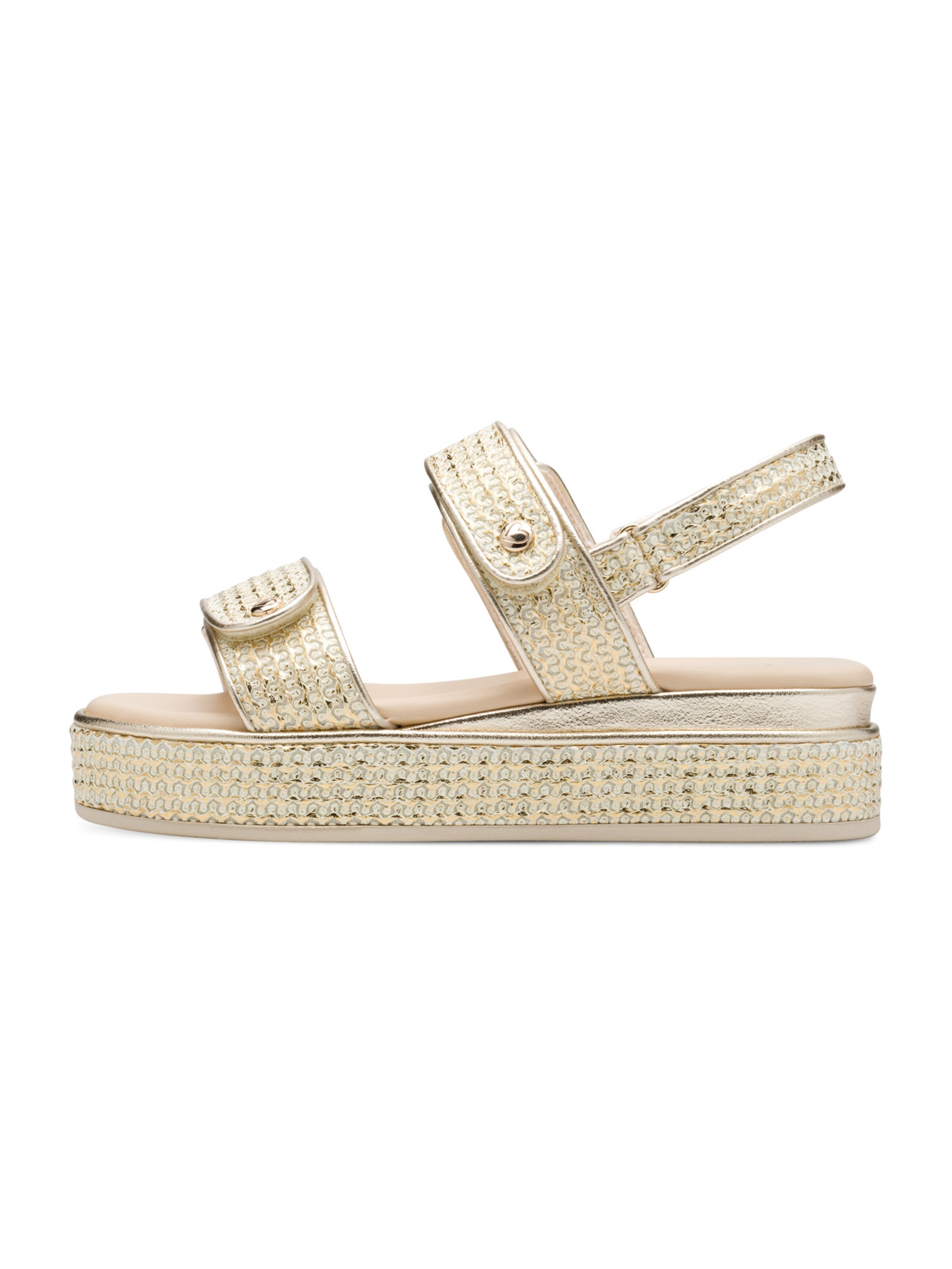 MARCO TOZZI Sandale in Gold