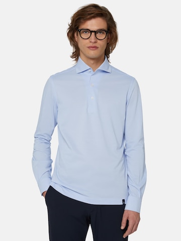 Regular fit Maglietta di Boggi Milano in blu: frontale