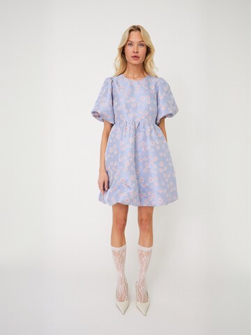 Robe ' Jamillacras ' Crās en bleu : devant