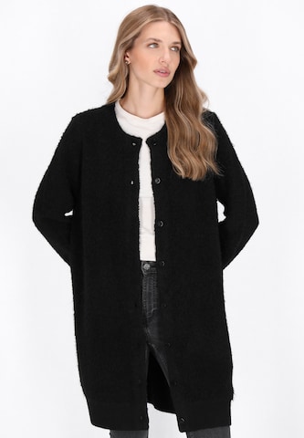 Cardigan DreiMaster Vintage en noir : devant