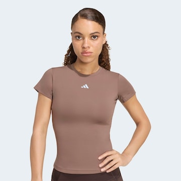 ADIDAS PERFORMANCE Shirt in Beige: Vorderseite