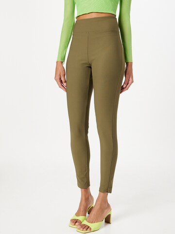 Cotton On Skinny Leggings in Green: front