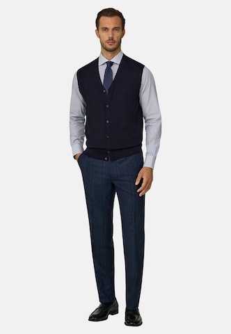 Gilet Boggi Milano en bleu : devant