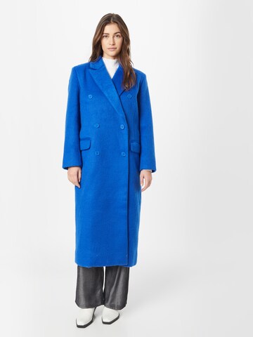 Manteau mi-saison 'Alex' WEEKDAY en bleu : devant