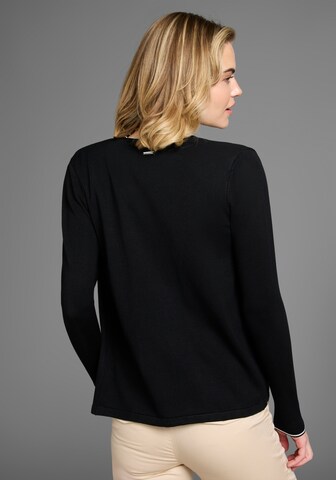 LAURA SCOTT Knit Cardigan in Black